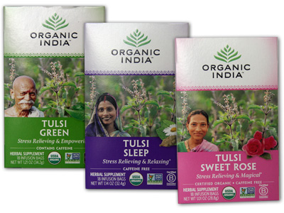 おすすめのお茶 Organic India