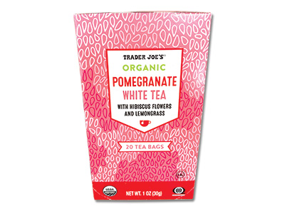 おすすめのお茶 Organic Pomegranate White Tea