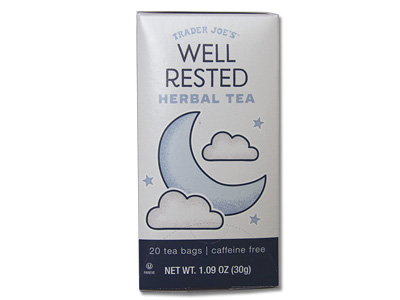 おすすめのお茶 Well Rested Herbal Tea