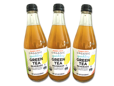 おすすめのお茶 Organic Sparkling Green Tea