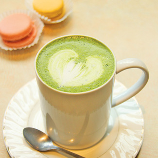 Green Tea Mochi Cake