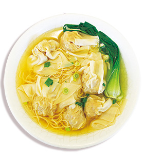 Shrimp Wonton Noodle Soup