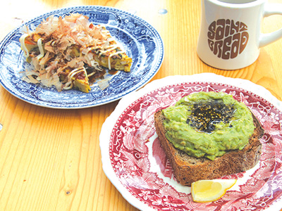 Okonomiyaki Style Tortilla など