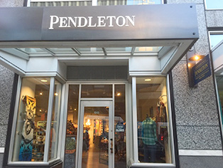 The Pendleton Seattle Store シアトルのペンデルトン