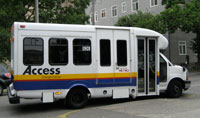 Metro Access Transportation Services　シアトルメトロ　アクセス　送迎サービス