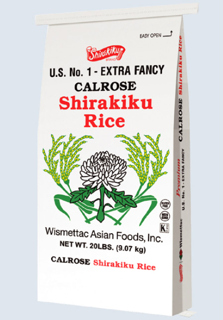 アメリカ産の米　Shirakiku Rice