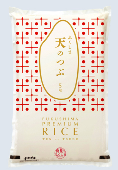 アメリカで買える日本の米　ふくしま天のつぶ