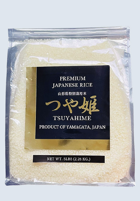 アメリカで買える日本の米　山形県特別栽培米つや姫