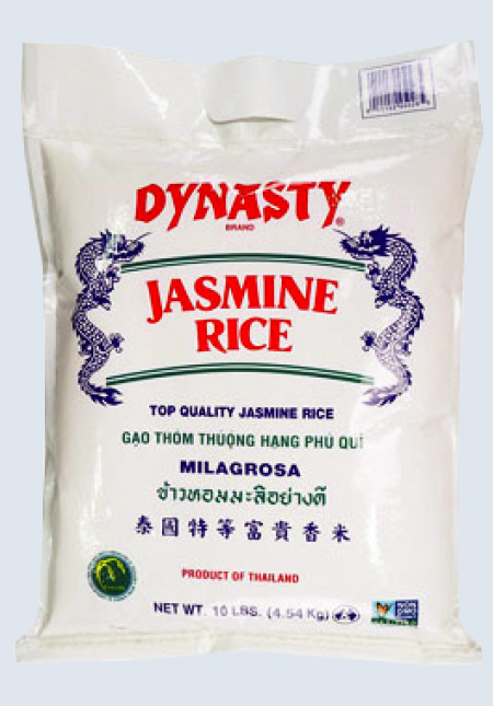 アメリカ産のジャスミンライス　Dynasty Jasmine Rice
