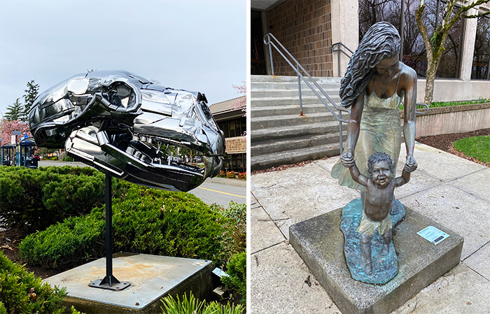 オレゴン州レイクオスウィゴ(Lake Oswego, OR)ストリートアート