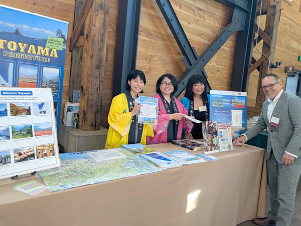 イベントでは富山県の観光をPR