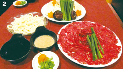 ポートランド　日本食レストラン　こうじ大阪屋　牛肉料理