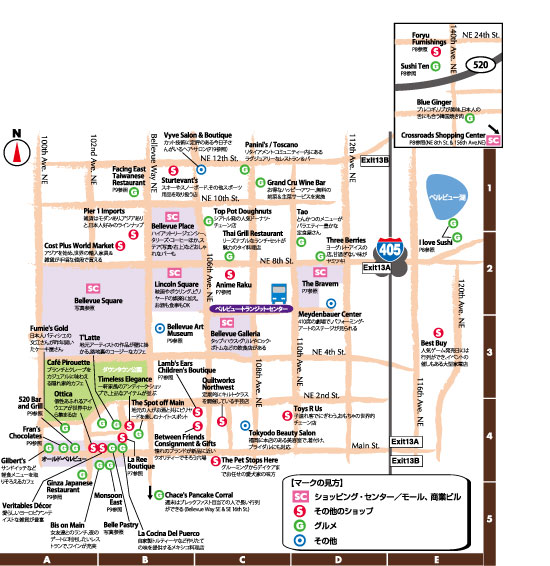 bellevue map