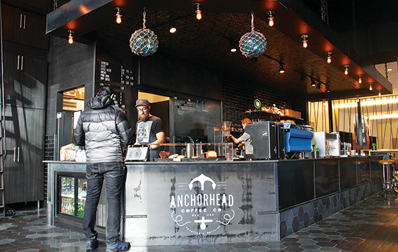 シアトルのAnchorhead Coffee