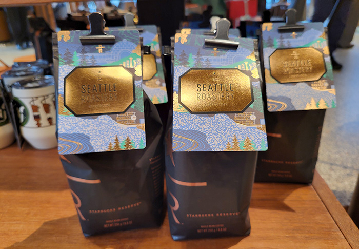 スターバックスリザーブ・ロースタリーのコーヒー豆