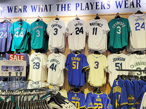 イチローなどのジャージー