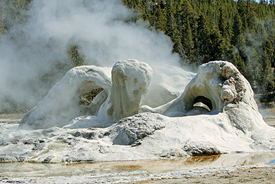 Grotto Geyser's Cone