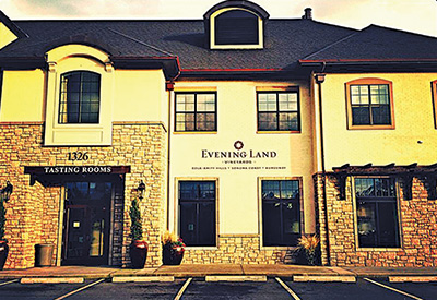 Evening Land Vineyards　テイスティング・ルーム