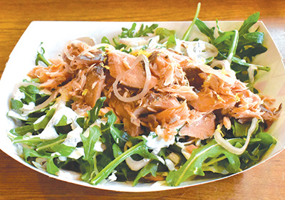 Smoked Salmon Salad