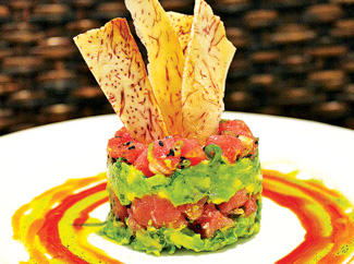 Hawaiian Ahi Tuna & Avocado Salsa