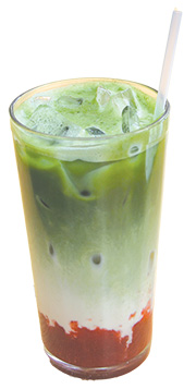 Iced Strawberry Matcha