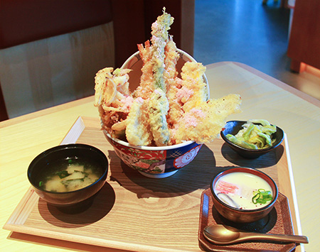 季節天丼桜セット