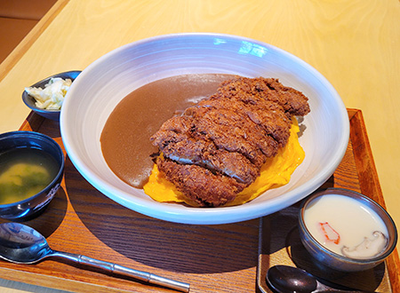 チキンカツカレーライス