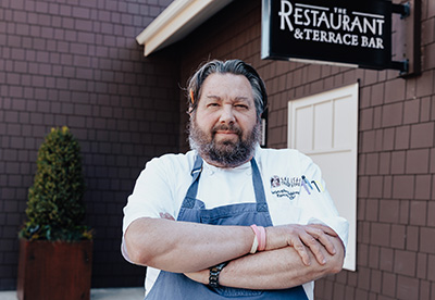 エグゼクティブシェフのクリストファー氏