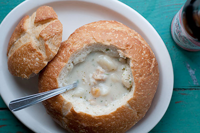 クラムチャウダー