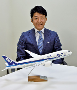 ANAシアトル支店 空港所マネージャー　中村亮太郎さん