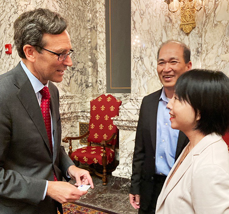 在シアトル日本国総領事館 首席領事　津下陽子さん