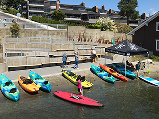 REI Boathouse at Meydenbauer Bay