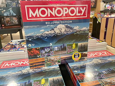 Bellevue, WA Monopoly Board Game