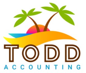 Todd’s Accounting Services Inc.／尾崎会計事務所ロゴ