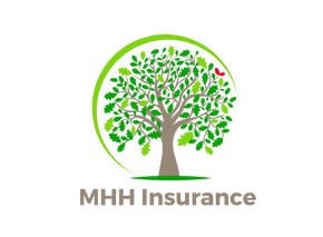 MHH Insurance Agency／MHH 保険事務所（平野ホルコム雅子）ロゴ