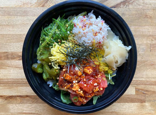 Hi-Life Ahi Tuna Poke Bowl