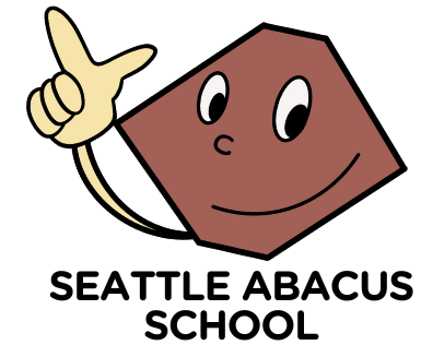 Seattle Abacus School／シアトル アバカス スクールロゴ